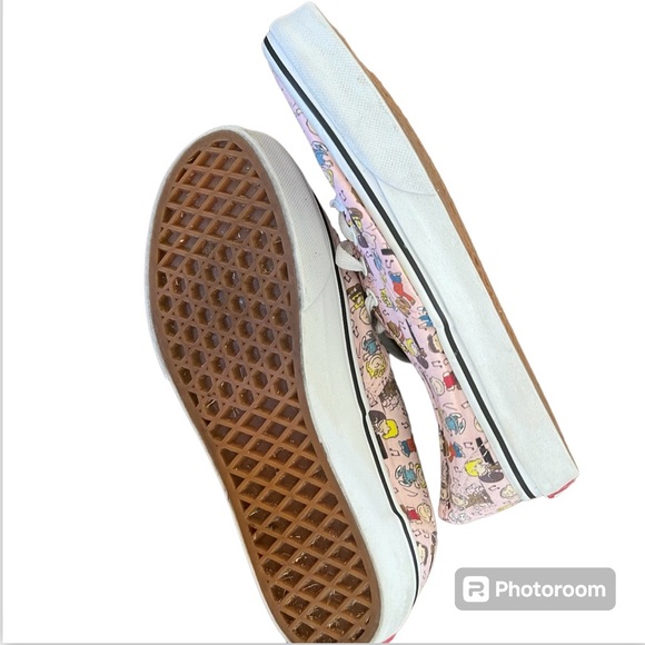 KIDS VANS Cartoon Peanuts size 3.0 Rare Find back to school - Picture 3 of 6